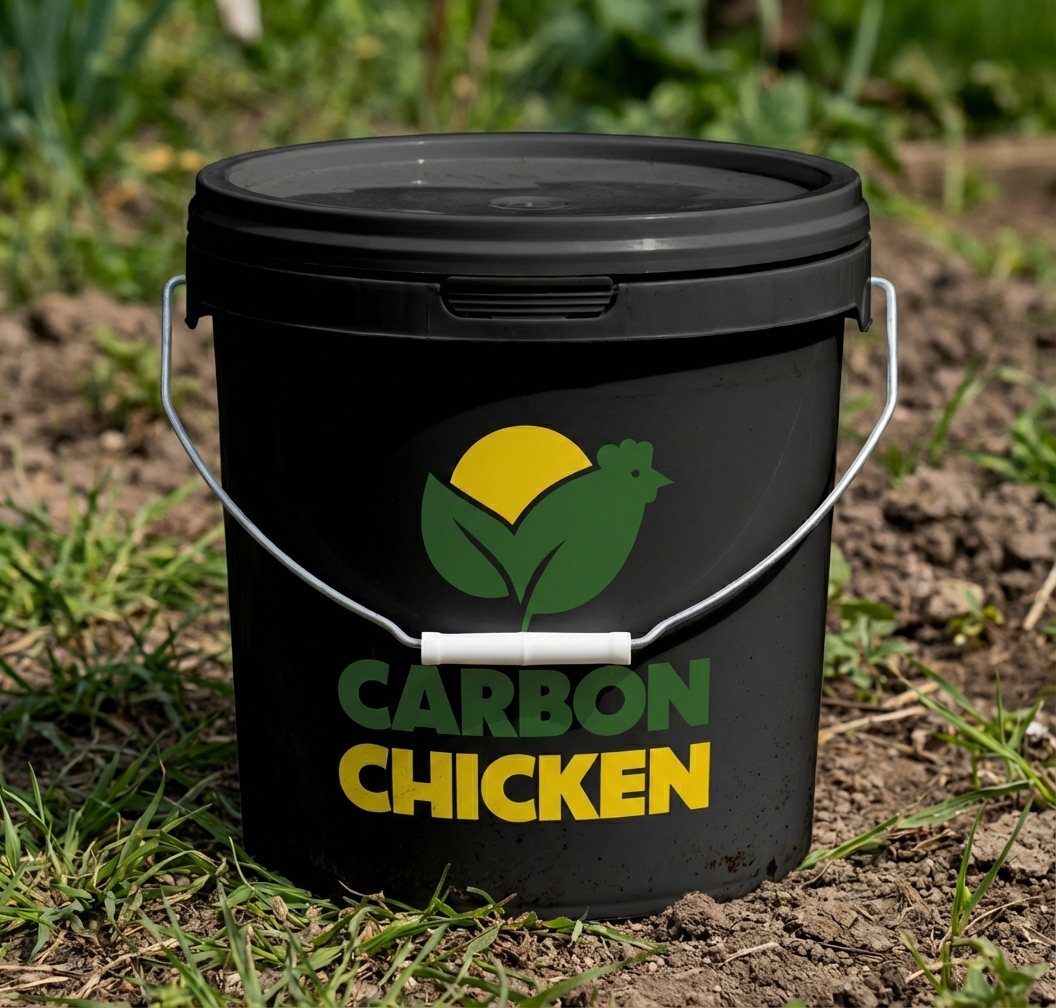 Carbon Chicken 80:20  Soil Carbon Amendment- 25 lbs in 5 gal. Bucket